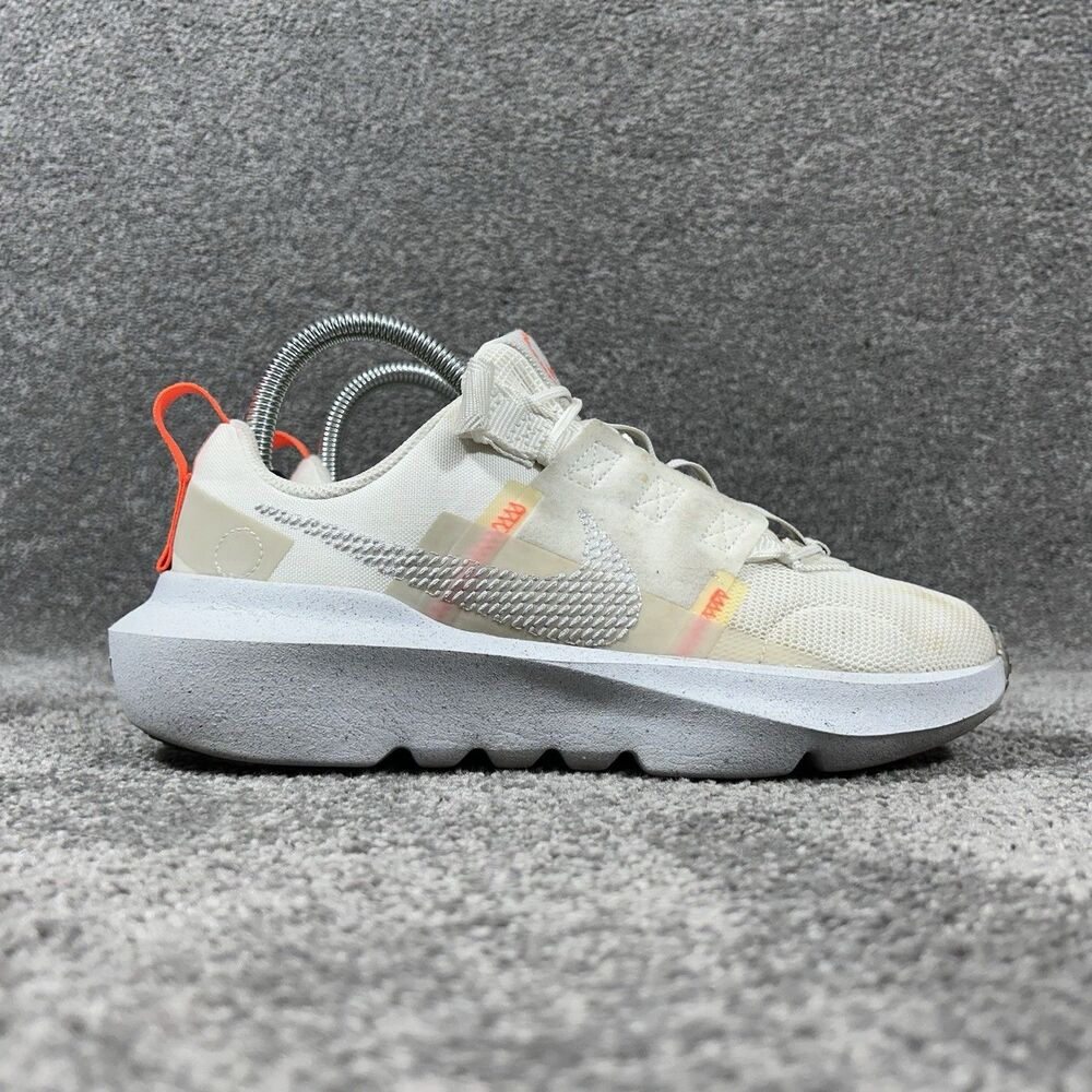 Nike Air Crater Impact DB3551-100 Youth Size 5.5Y White Running Trainer Shoes